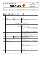 進路だより1号.pdfの1ページ目のサムネイル